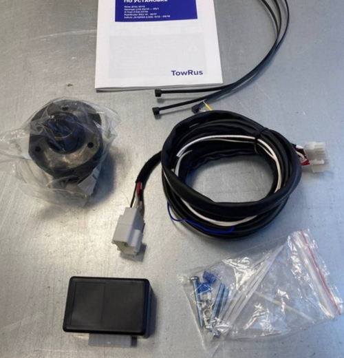 Штатная электрика фаркопа TowRus 7-pin для Toyota RAV4 XA50 2019- арт.TR4-07