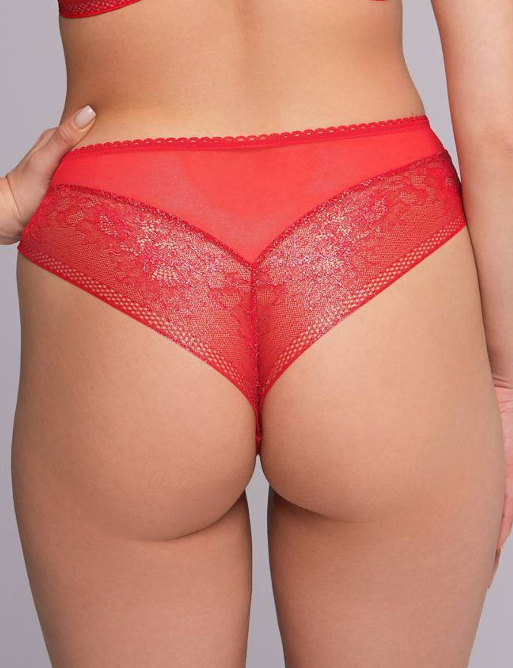 Трусы бразилиана Ava 2252 brazilian red