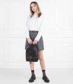 Кожаный рюкзак Rhea Michael Kors - черный(30S5GEZB1L)