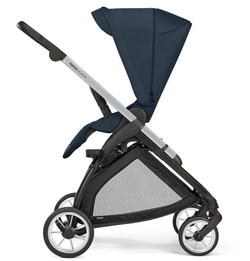 Коляска 3 в 1 Inglesina Electa System Quattro DRW 2025 с подставкой под люльку Hudson Blue