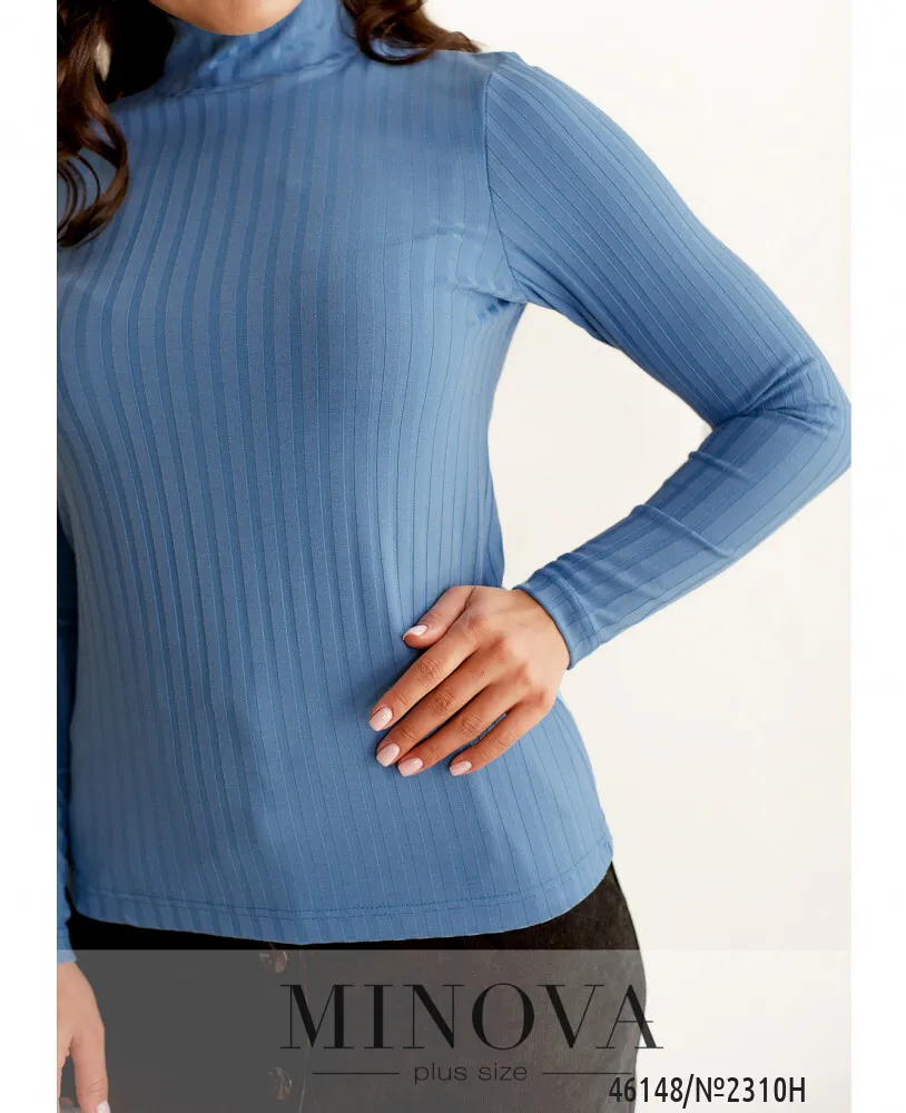 Водолазка 2310Н-голубой Minova