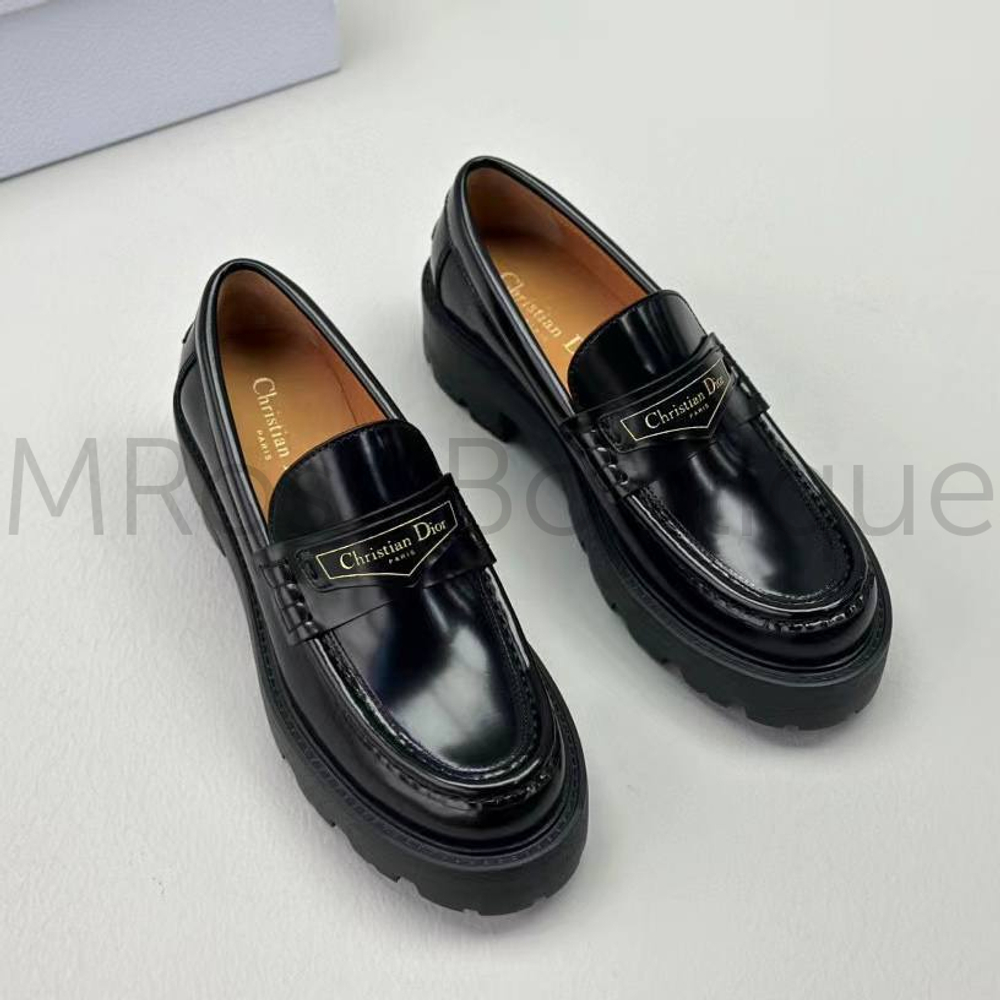 Кожаные туфли Chanel Mary Janes