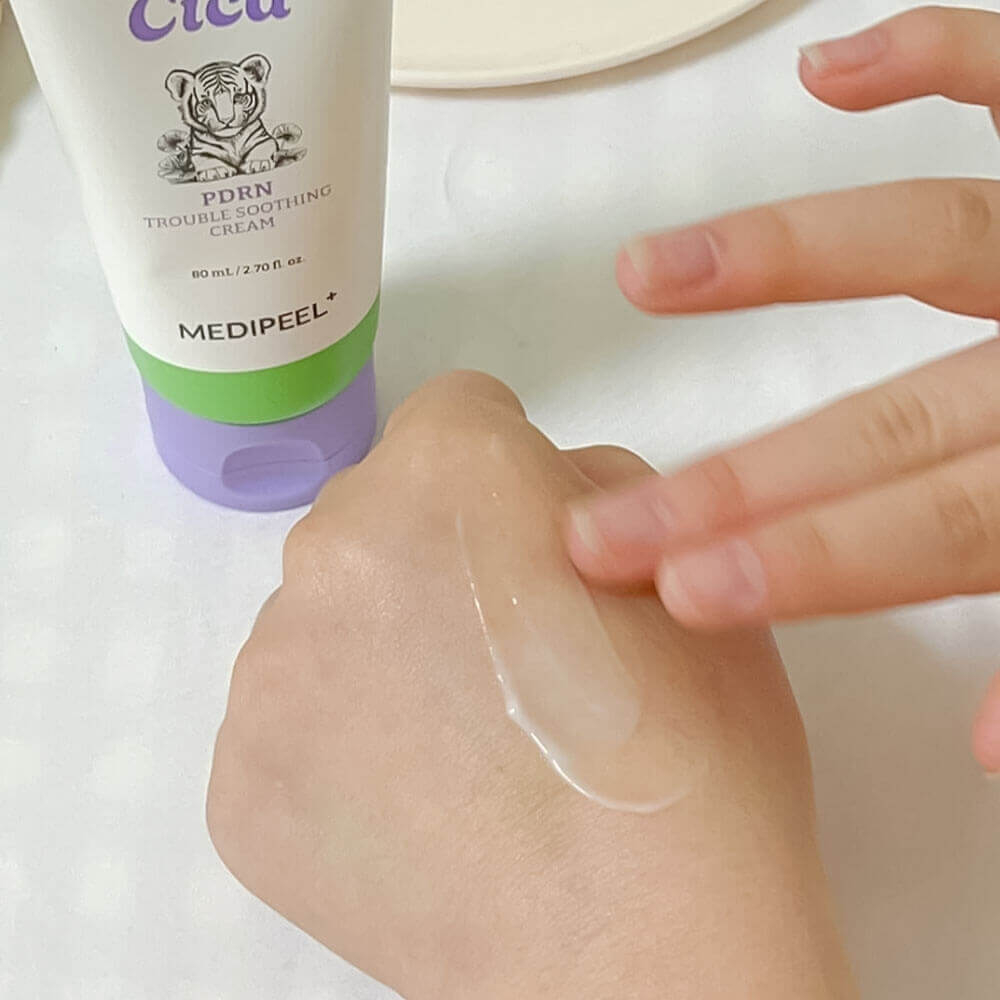 MP Young Cica PDRN Trouble Soothing Cream, 80 ml - Успокаивающий крем с центеллой и ПДРН