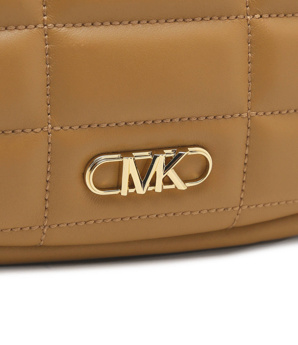 Кожаная сумка через плечо LG CHAIN MSGR Michael Kors - светло-коричневый(30S4G8NM3L)