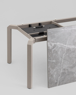 Стол обеденный Varden раскладной 180-240х90 см керамика серый