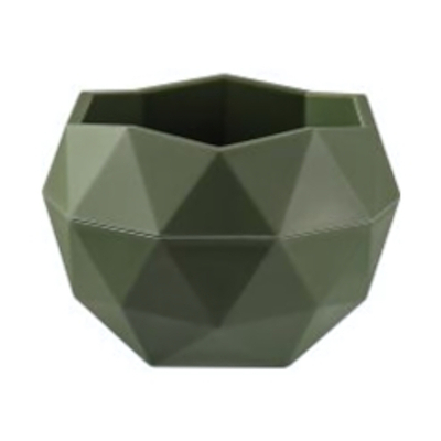 Кашпо "Топаз" (1,2л.) Цв. Тёплая хвоя