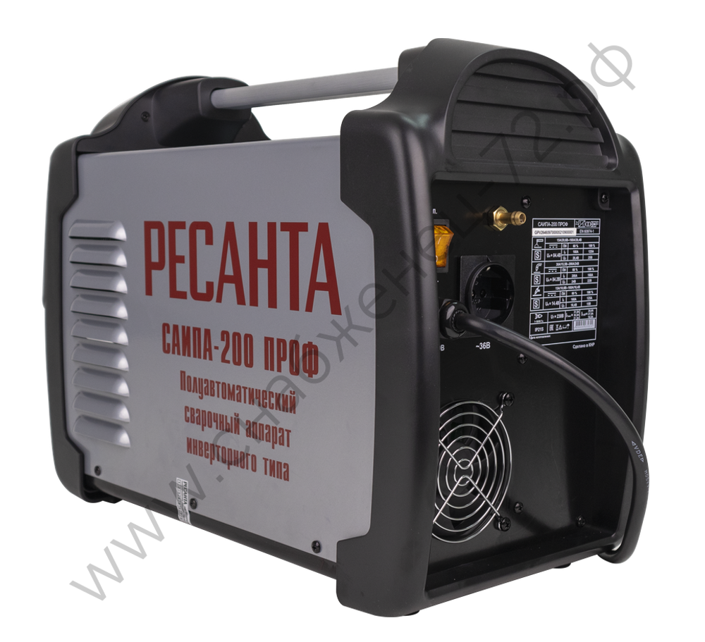 Сварочный полуавтомат Ресанта САИПА-200ПРОФ (MIG/MAG)