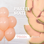 Шар 12" Сочная дыня, Пастель Матовый (Макаронс) (663) / Melon Sp