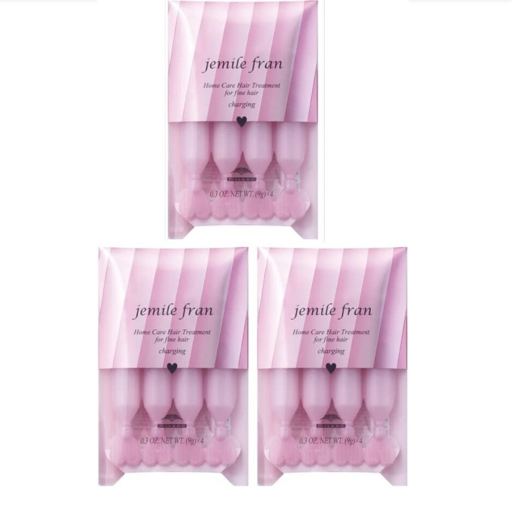 MILBON Jemile Fran Charging Hair Treatment - маска для домашнего экстра-ухода за волосами