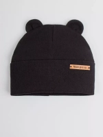 Шапка детская с ушками на осень