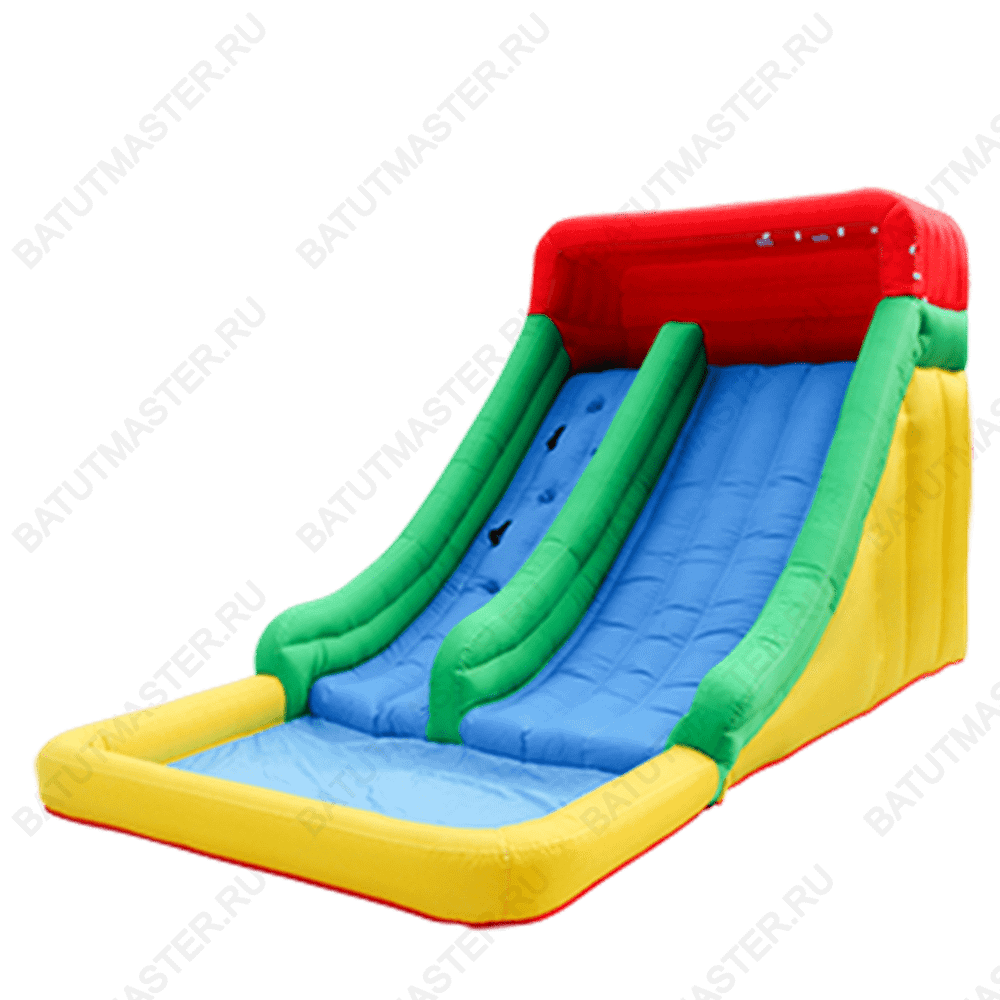 Батут на дачу для детей "Морская фантазия" 4,4*2,8*2,44 м