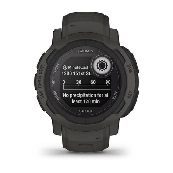 Умные часы Garmin INSTINCT 2 Solar черный