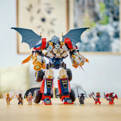Конструктор LEGO Ninjago 71834 Многофункциональный ультра-мех Зейна — фото 15