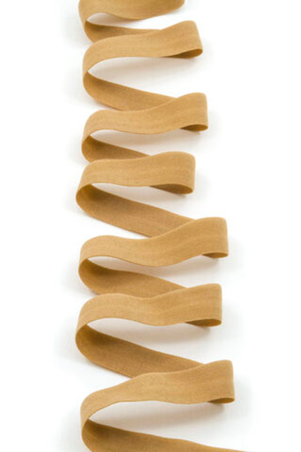 Бейка эластичная 15 мм матовая загорелый телесный