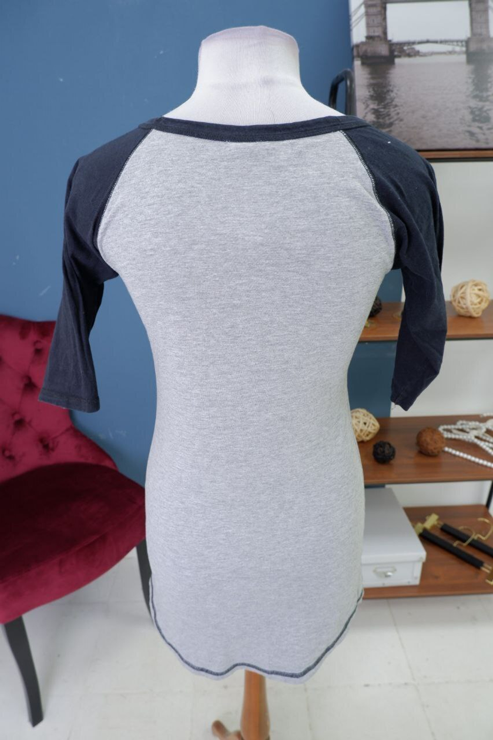 Лонг Beverly Hills Polo Club с принтом 42 размер