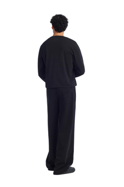 ZARA X BENITO ANTONIO БРЮКИ-ДЖОГГЕРЫ RELAXED FIT, ЧЕРНЫЙ