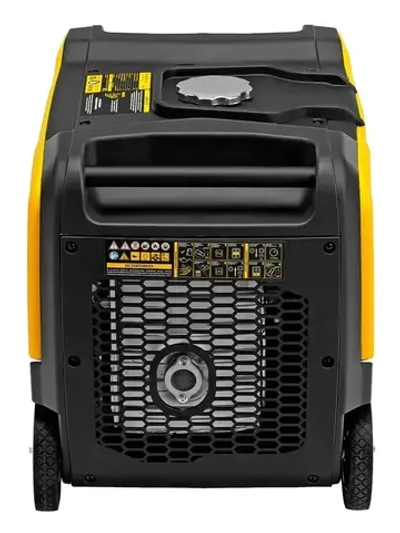 Генератор инверторный DENZEL GS-5500iSE, 5.5 кВт и 230 В, электростартер, 2 розетки и выход USB 5В, клеммы постоянного тока 12В и силовые клеммы, 94712