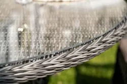 "Эспрессо–150 S" обеденная группа плетеная, цвет графит