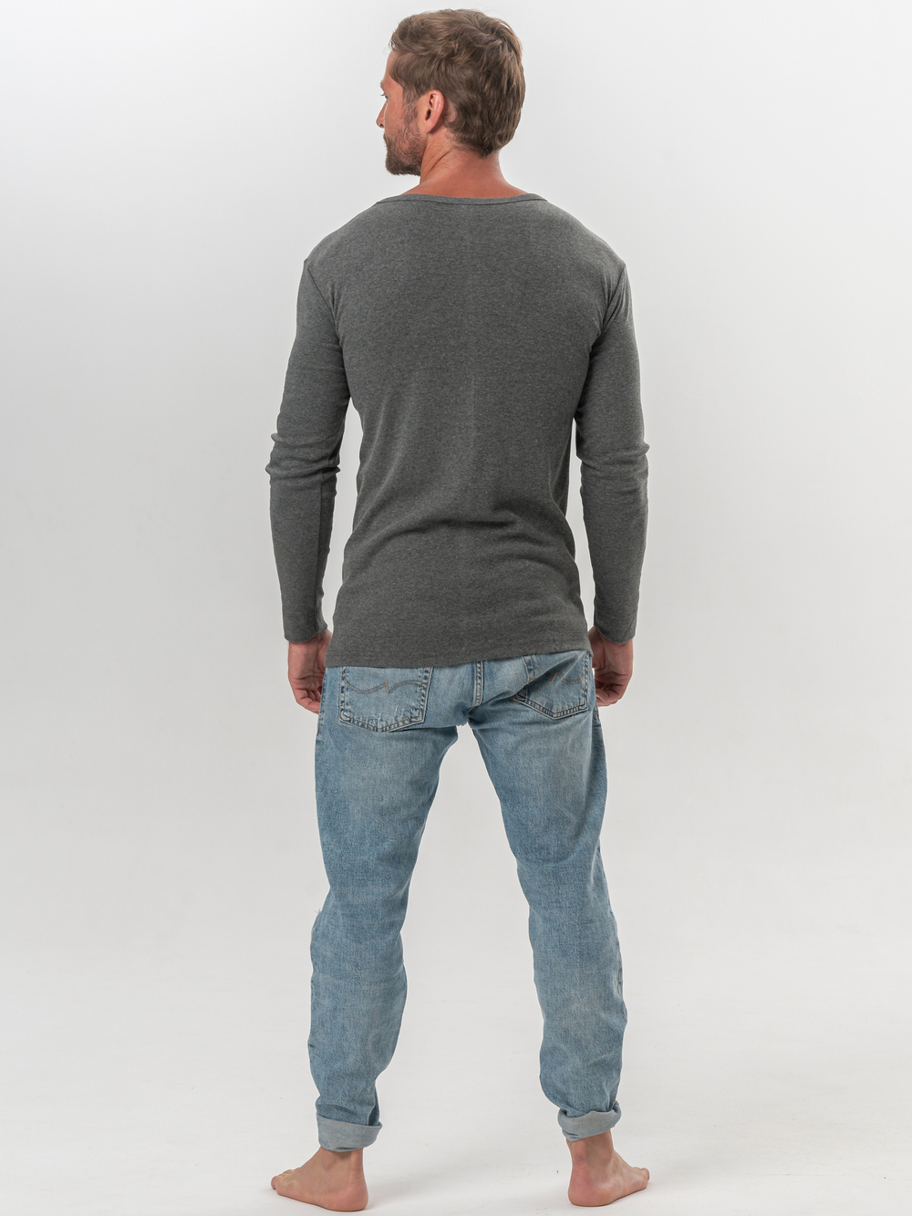 Лонгслив мужской антрацит