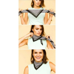 Платок «Your Style - Плетение», микс 4 цвета, 50*50см