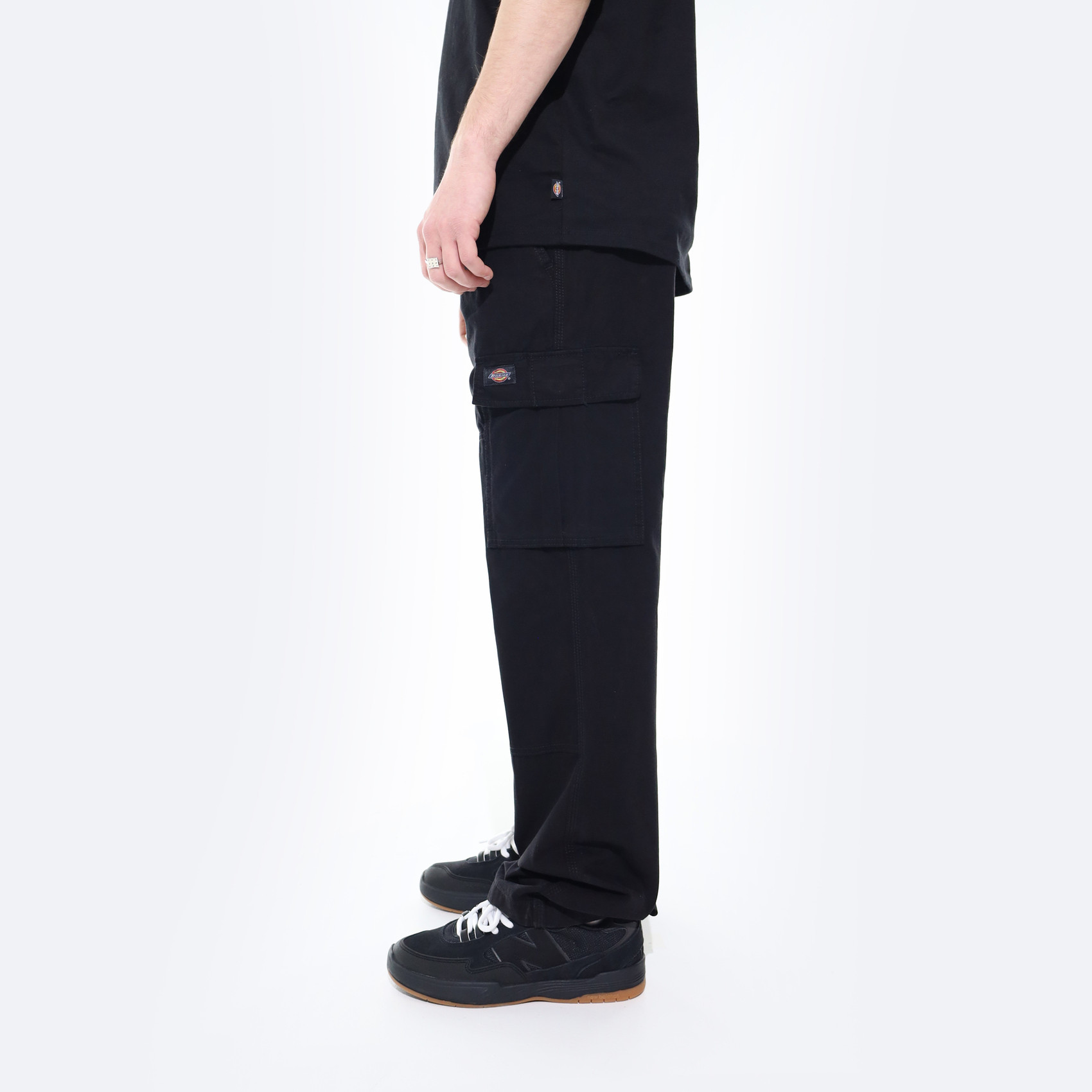 Брюки Dickies Double Knee Canvas Cargo Pants (black) артикул:WPR52BKX - купить в магазине Дайс