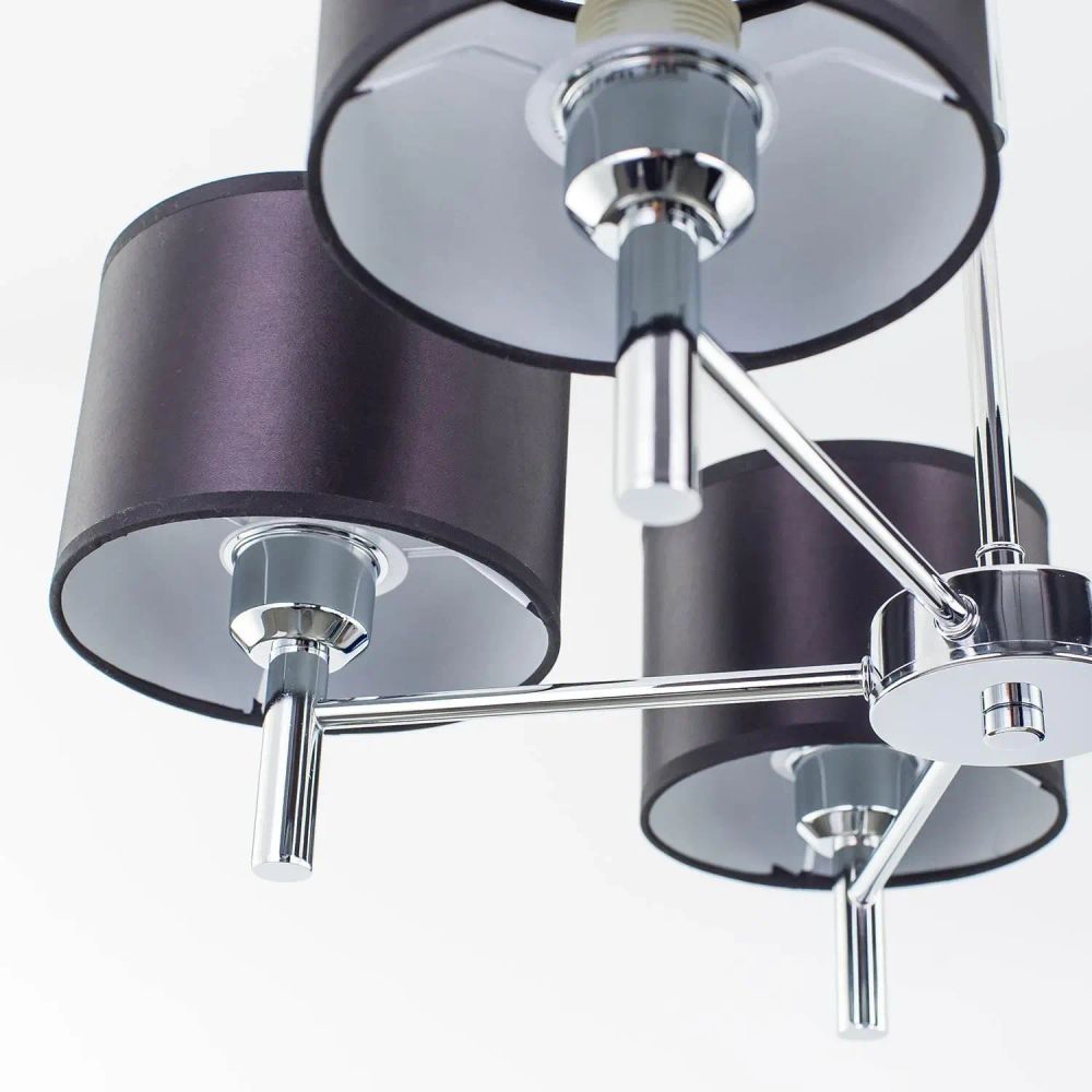 Citilux Аврора CL463151 Люстра с чёрными абажурами