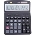 Калькулятор настольный DELI "39259" 16 разрядный, 195х148х45 мм черный