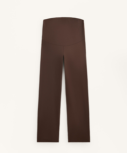 OYSHO Прямые брюки Comfortlux для беременных, коричневый