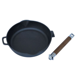 Сковорода чугунная со съемной ручкой Биол 1224