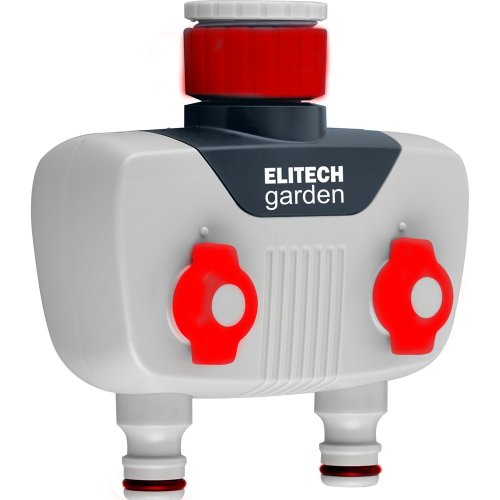Распределитель потоков ELITECH Garden 2-х канальный 3/4" 1"   HF 001