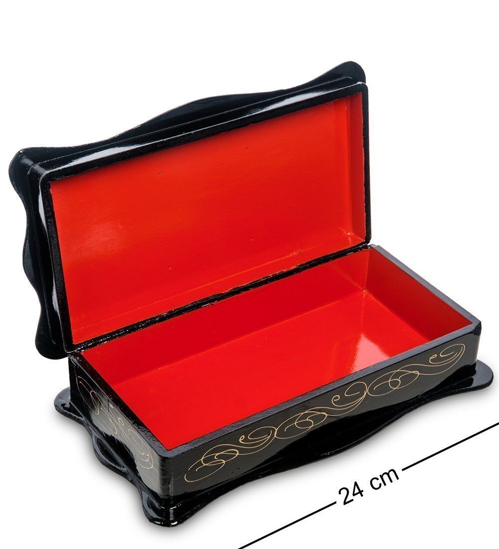 ШК-13/26-C Шкатулка в технике декупаж (прям. 23,5х12,5х5)