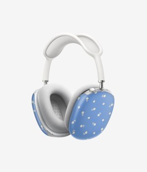 Кейс EARLY FLOWERS (голубой) для AirPods Max