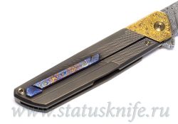 Нож Чебуркова Кастом Дракон Дамаск и Мокумефотография - 5