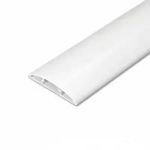 Наличник с к/к 70мм "ИД" Белый 2,2м полукр. ПВХ