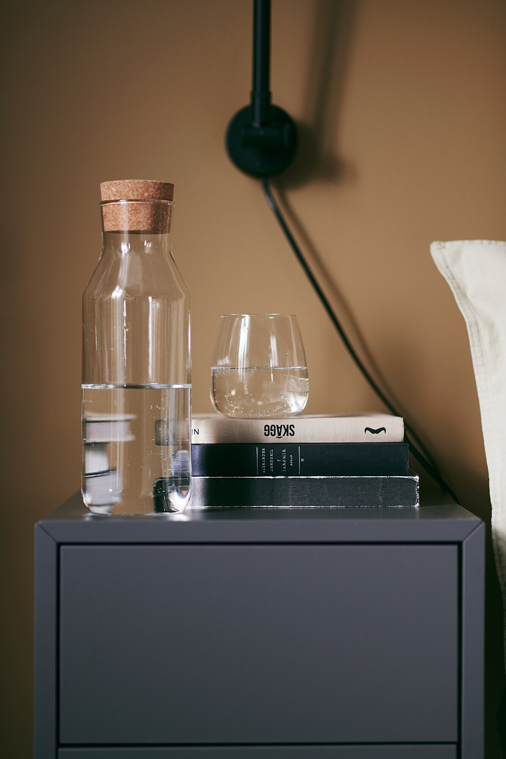 Настенный шкаф с ящиками IKEA EKET (ЭКЕТ), Темно-серый, 35x35x35 см