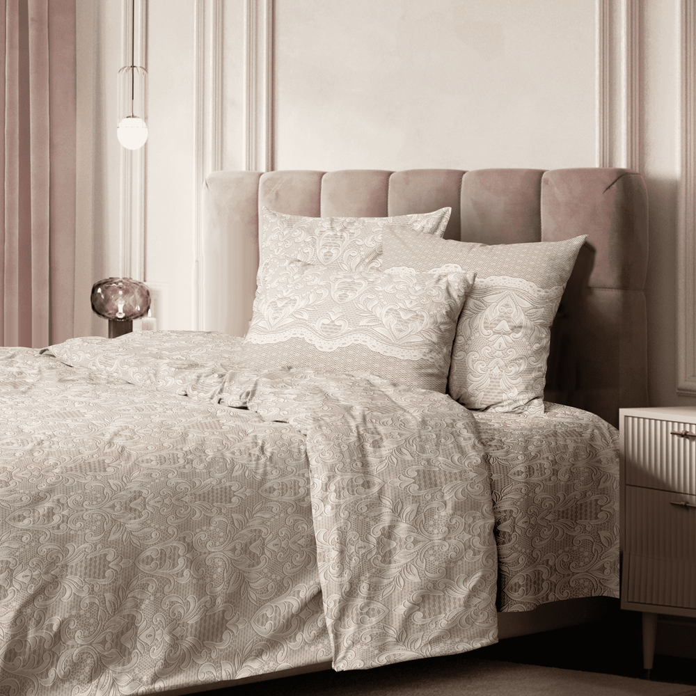 Пододеяльник 200/215 Перкаль "Кружевная вуаль" 72086/2