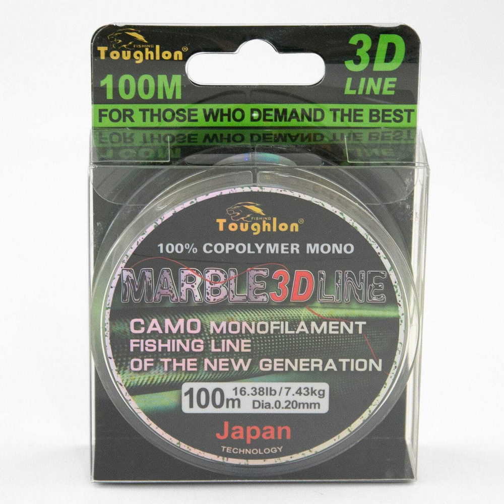 Леска Toughlon Marble 3D Line (100м)