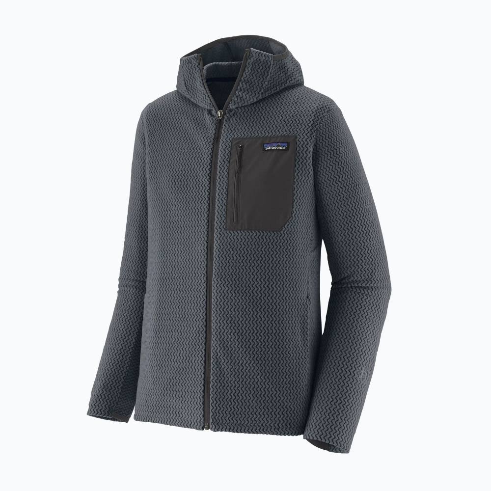 Толстовка Patagonia R1 Air Full Zip Hoody smolder blue