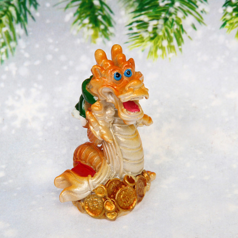 Фигурка «Дракон на удачу» 6*4*3,8 см, микс