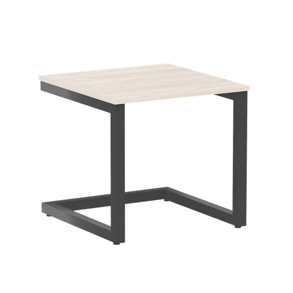 Home Office Стол журнальный VR.SP-2-58.G Денвер Светлый/Металл Антрацит 580*600*550