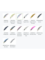 Воблер для рыбалки DUO Rough Trail Blazin 70, ANAZ173 Sagoshi Blue Pink Zebra, 70 мм, 20 г, быстро тонущий, минноу