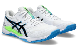Мужские кроссовки для бадминтона/сквоша Asics Gel-Tactic 12 - white/lime burst