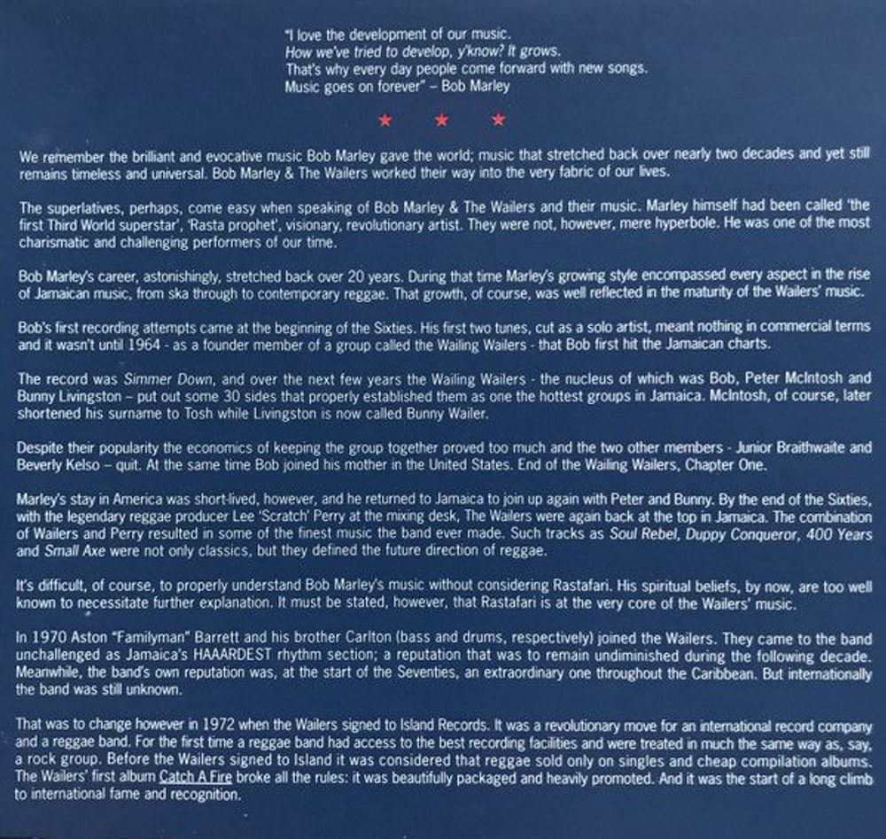 Bob Marley & The Wailers. Legend (2 CD) Deluxe Edition. Боб Марли