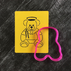 Мишка 23 февраля №4