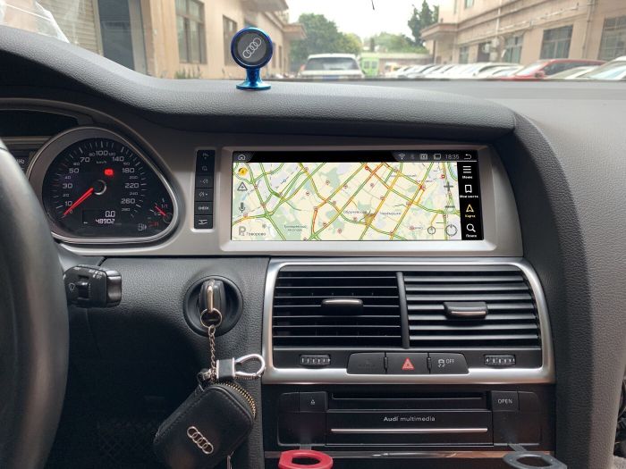 Магнитола для Audi Q7 2005-2009 (MMI-2G) - Kuberg MRW-9818 на Android 10, SIM-слот