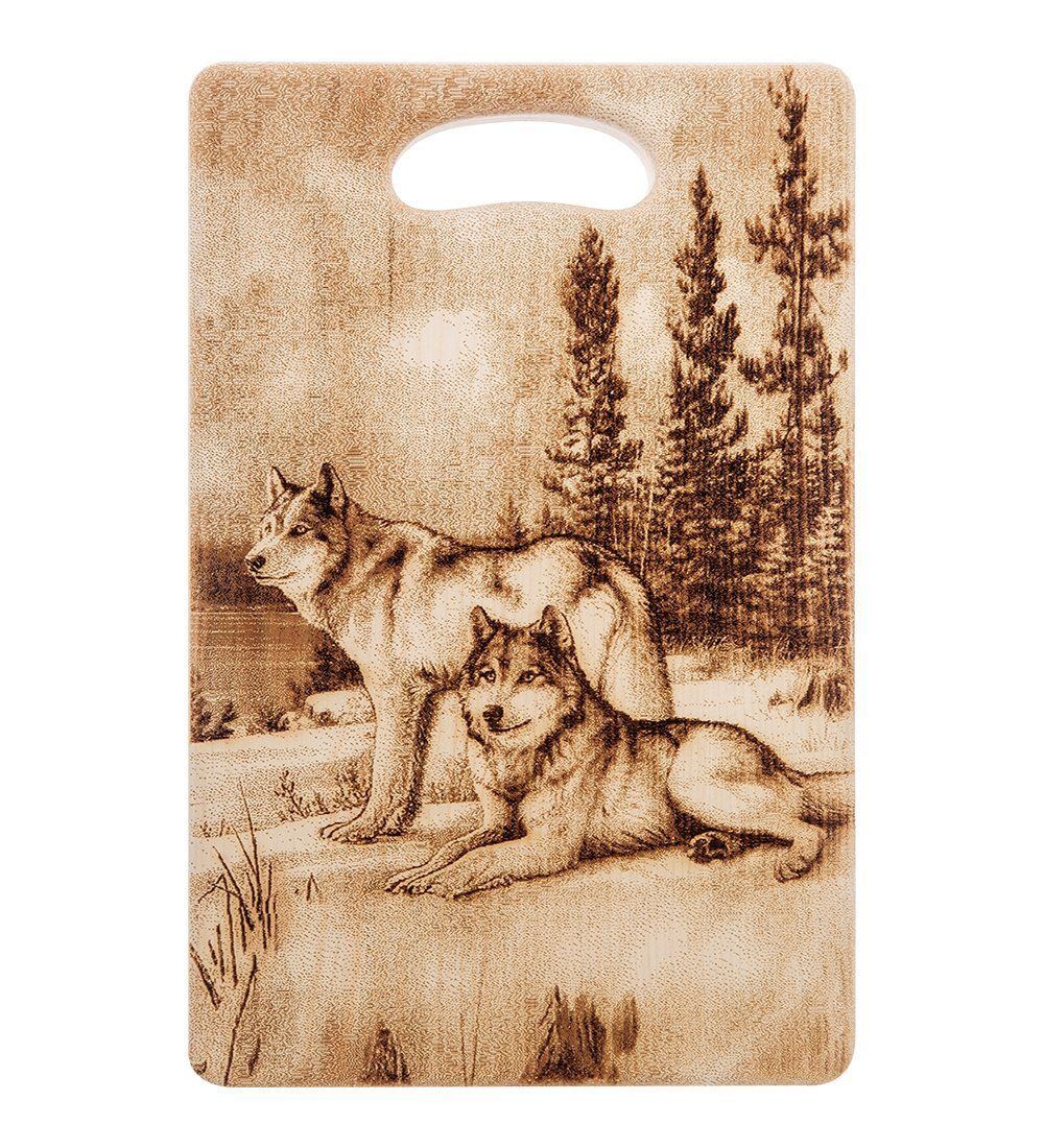 GAEM Home КД-02/004 Доска разделочная средняя «Волки»