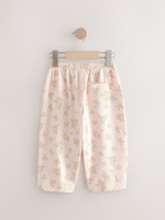 Брюки широкие для девочки Next E51-653, Светло-розовый