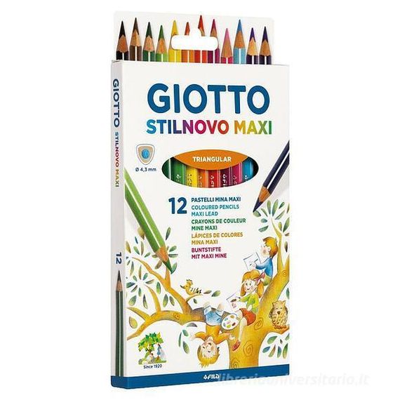 Karandaş \ карандаши  GIOTTO STILNOVO MAXI 12 pcs.