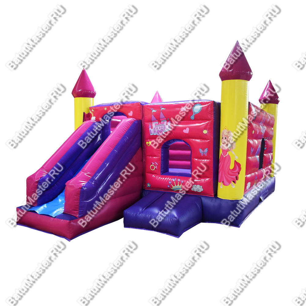 Детский надувной батут "Чудесный замок" 6*4*3 м