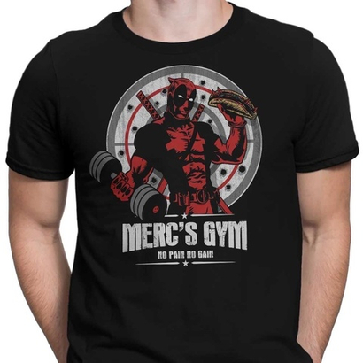 Футболка IHERO Deadpool GYM